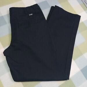 Cintas Women's SusanFit Uniform Straight Work Pants Solid Black Size 8R